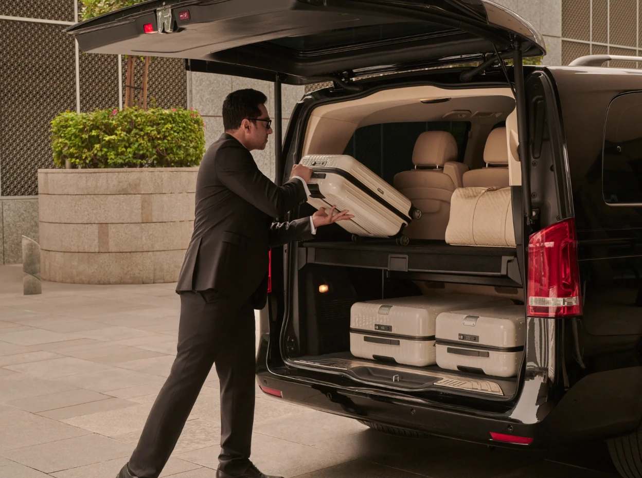 Luxury Taxi Heathrow to Centeral London Transfers - Private Car Hire With Driver to or from Heathrow Transfers; Mercedes V Class Chauffeur Hire